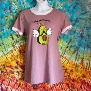 LuLaRoe Liv Wholly Guacamole Shirt